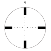 réticule P3 Schmidt et Bender