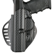 HOLSTER ARS STAGE 1 FIBRE DE CARBONE - PISTOLET RUGER AMERICAN - GAUCHER - HOGUE