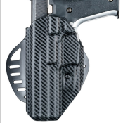 HOLSTER ARS STAGE 1 FIBRE DE CARBONE - PISTOLET SIG SAUER P220, P226, P227 - GAUCHER - HOGUE