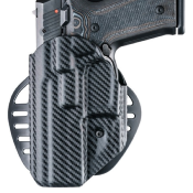 HOLSTER ARS STAGE 1 FIBRE DE CARBONE - PISTOLET AREX REX ZERO - GAUCHER - HOGUE