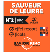 DÉCROCHE LEURRE SAVIOR RING N°2/8 KG (X10)