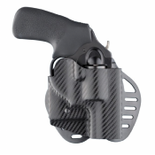 HOLSTER ARS STAGE 1 FIBRE DE CARBONE - REVOLVER RUGER LCR - DROITIER - HOGUE